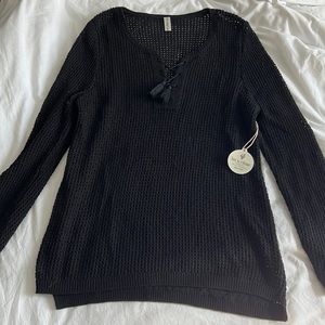 🔴$5 CLEAR OUT! Crochet Tunic Sweater